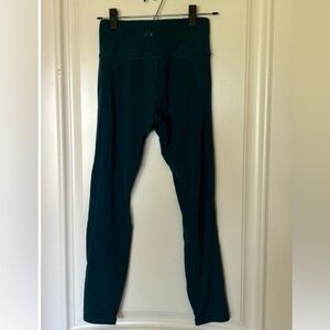 Women’s Alphalete Dark Teal Legging, size Small